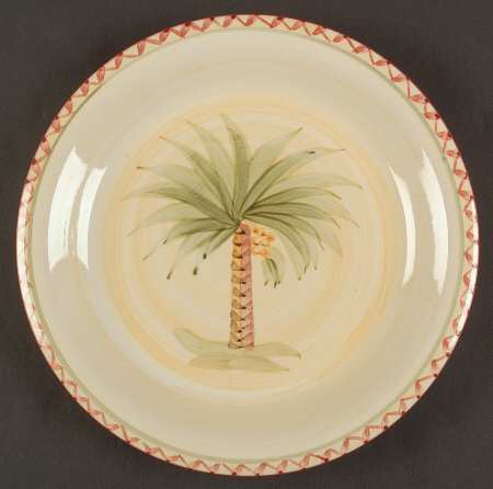 Oasis Palm Dinner Plate
