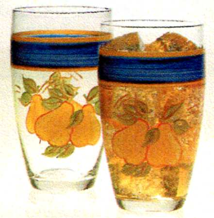 Pear Vista Glassware Tall Tumbler