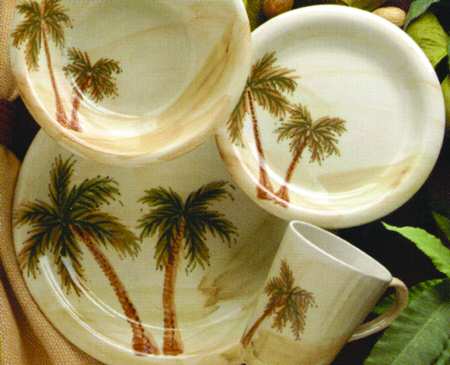 Mojave Palm 4 Piece Place Setting