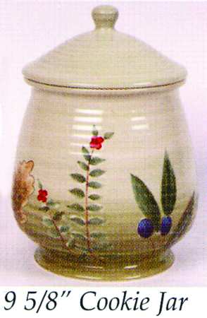 Brookside Cookie Jar & Lid