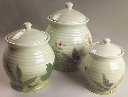 Brookside (3 Piece) Canister Set (Box Set)