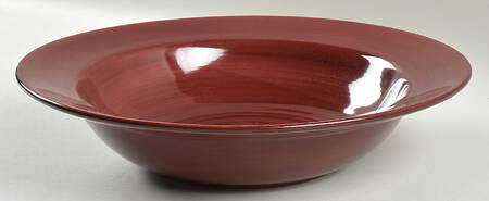 Sangria Shades Claret (Red) 14" Large Salad Serving Bowl