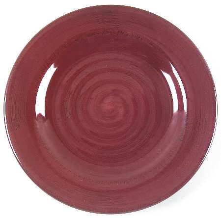 Sangria Shades Claret (Red) Salad/Dessert Plate