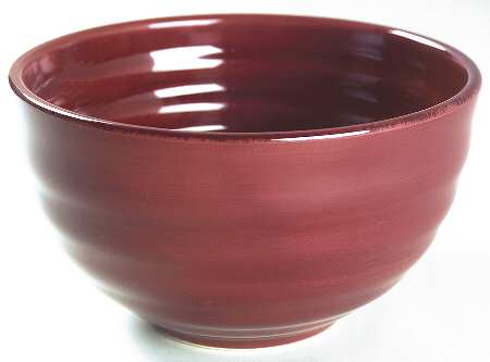 Sangria Shades Claret (Red) Soup/Cereal Bowl