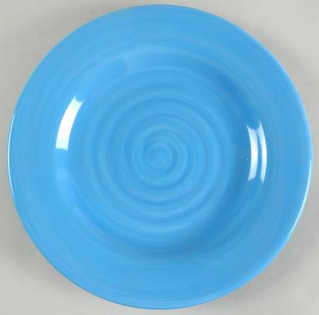 Circularity Shades Blue Salad/Dessert Plate