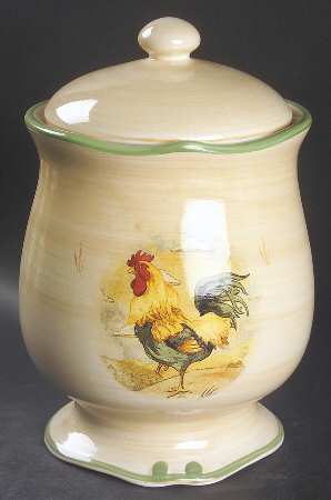 Royal Rooster Large Canister & Lid