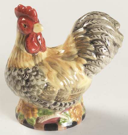 Royal Rooster Figural Pepper Shaker