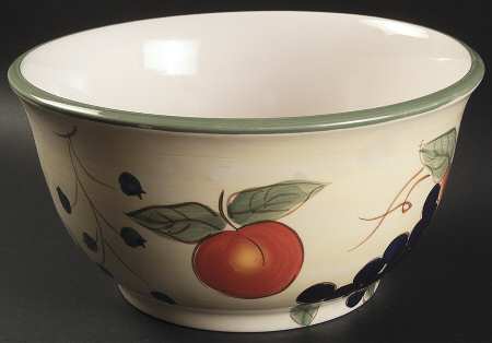 Cornucopia Fruits 11" Nested Mixing Bowl