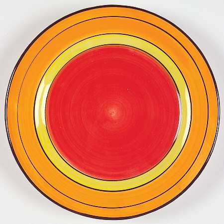 Aspire Orange Salad/Dessert Plate