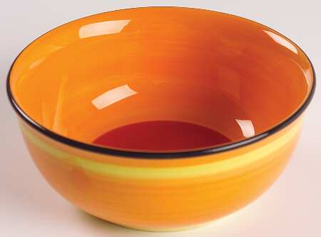 Aspire Orange Soup/Cereal Bowl