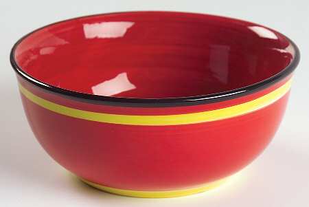 Aspire Red Soup/Cereal Bowl