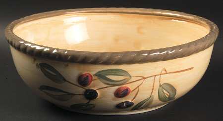 Bistro Italia 10" Round Vegetable Bowl