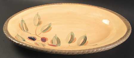 Bistro Italia 18" Oval Serving Platter