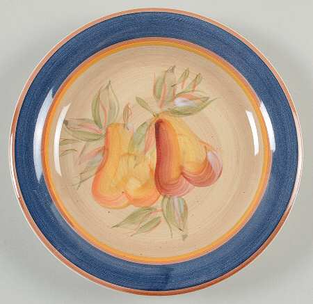 Antique Pear Salad/Dessert Plate