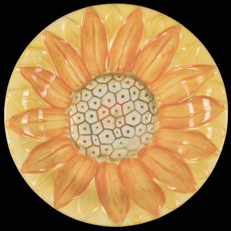 Sunflower Glory Salad/Dessert Plate