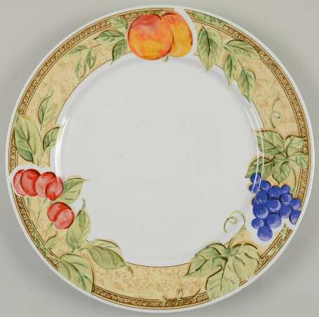 Fruit Grove (Cherries, Grapes) 12" Chop Plate (Round Platter)