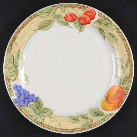 Fruit Grove (Cherries, Grapes) Luncheon Plate
