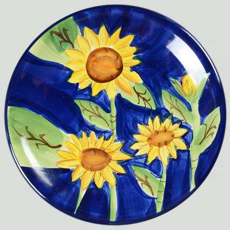 Sunflower Grace Salad Plate