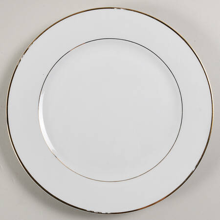 Anniversary Golden Dinner Plate