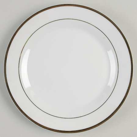 Anniversary Golden Salad Plate