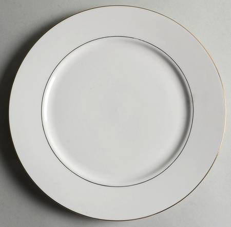 Anniversary Golden Dinner Plate
