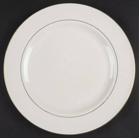 Anniversary Golden Dinner Plate by Gibson Designs