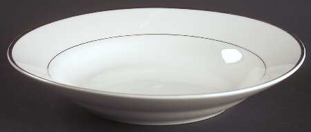 Anniversary Platinum Soup/Cereal Bowl