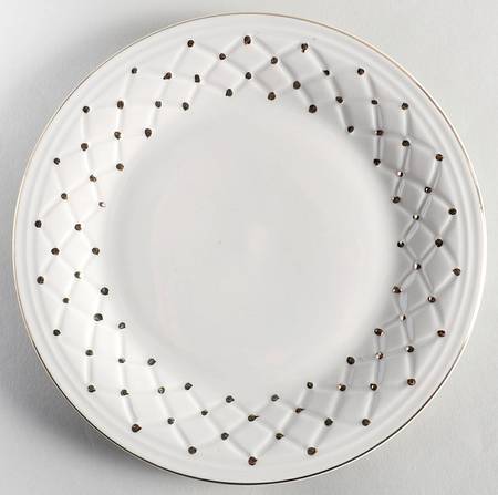 Golden Quilt Salad Plate