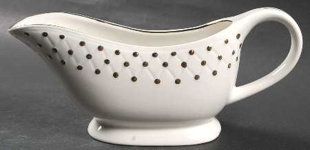 Golden Quilt Gravy Boat