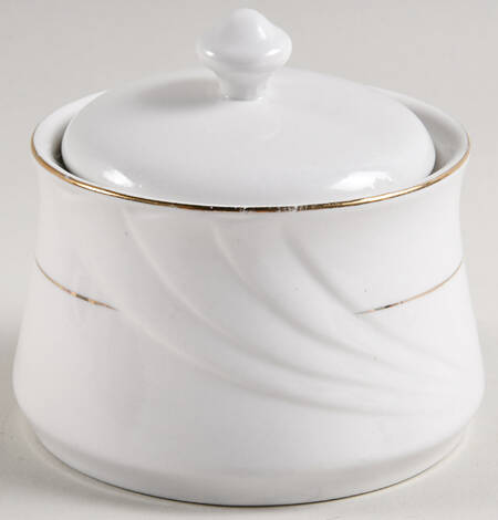 Golden Embrace Sugar Bowl & Lid