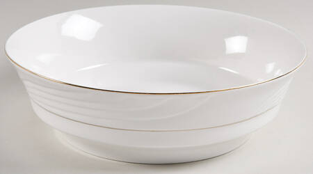 Golden Embrace 9" Round Vegetable Bowl