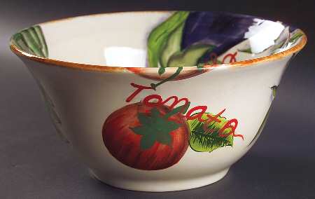 Healthy Picking 10" Round Vegetable Bowl