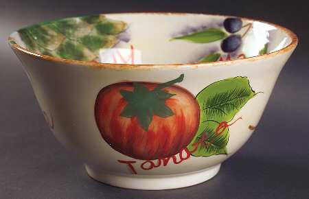 Healthy Picking 9" Round Vegetable Bowl