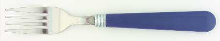 Basic Living II Cobalt Dinner Fork (7 3/8" or Smaller)