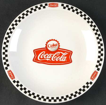 Coca Cola Town Square Salad/Dessert Plate