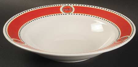 Coca Cola Banner Soup/Cereal Bowl