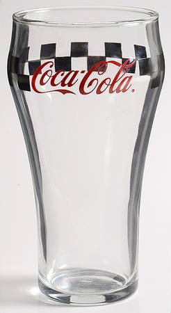 Coca Cola Corner Cafe 14 Oz Glassware Tumbler