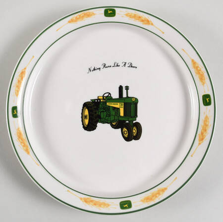 John Deere Amber Waves (Rim) Salad/Dessert Plate
