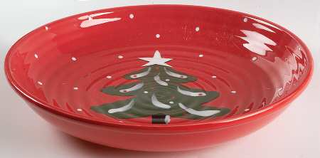 Christmas Frolic 13" Round Serving Bowl