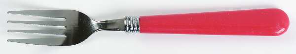 Holiday Accent Red Dinner Fork (7 3/8" or Smaller)