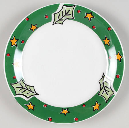 Christmas Treasures Large Dinner Plate