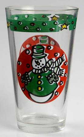 Christmas Treasures 14 Oz Glassware Tumbler