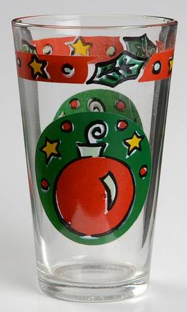 Christmas Treasures 14 Oz Glassware Tumbler
