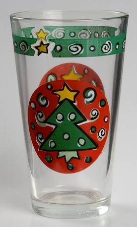 Christmas Treasures 14 Oz Glassware Tumbler
