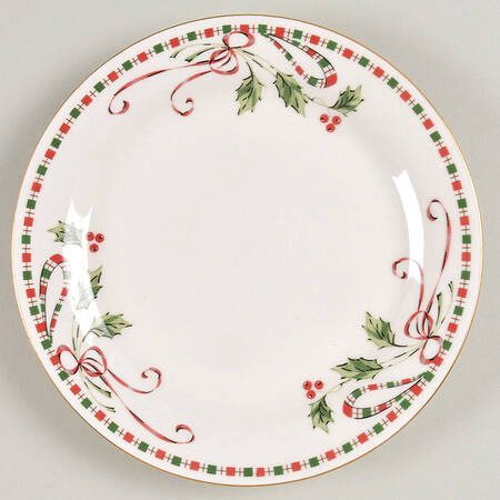 Festive Traditions Salad/Dessert Plate