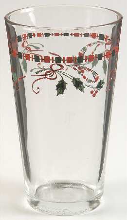 Festive Traditions 12 Oz Glassware Tumbler