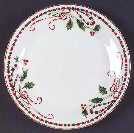 Festive Traditions Salad/Dessert Plate