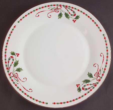 Festive Traditions 12" Chop Plate (Round Platter)
