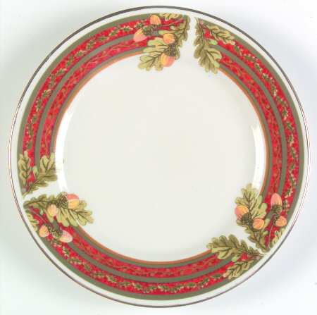 Maple Holiday Salad Plate