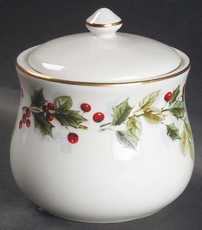 Holiday Classics Sugar Bowl & Lid